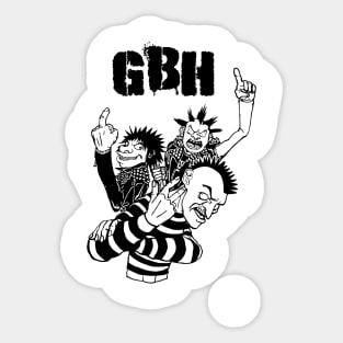 Punk Rock Man Of GBH Sticker